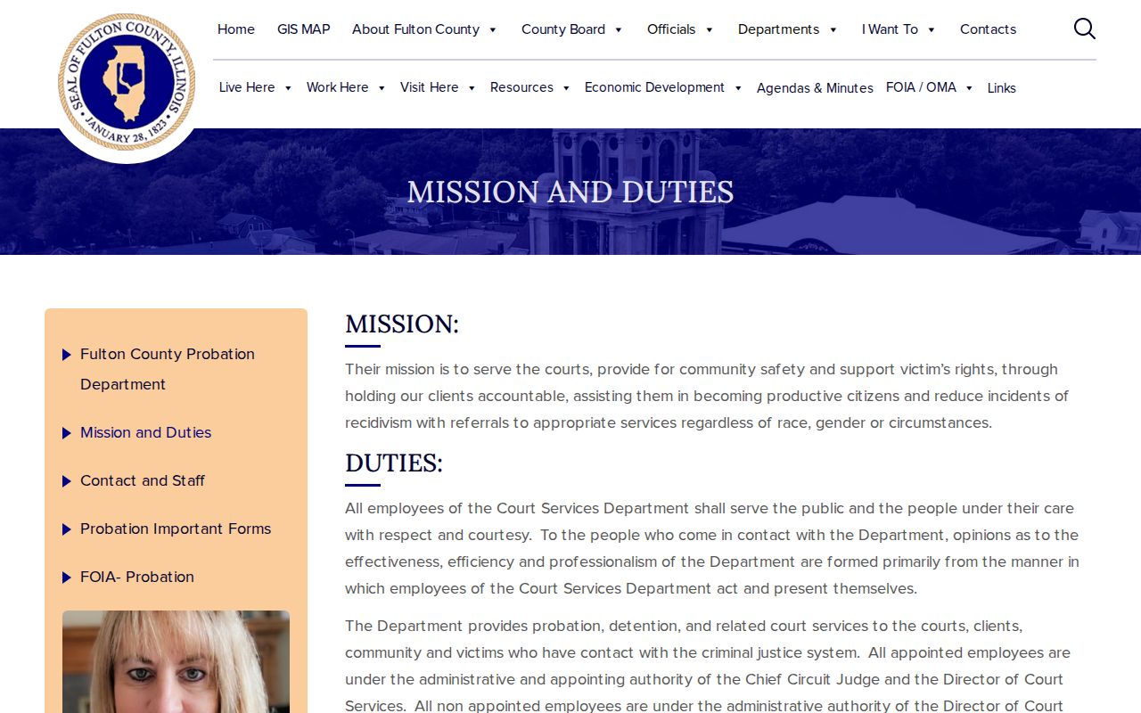 Mary Davis Detention Home juvenile court services context